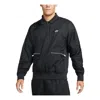 Nike Sportswear Circa Logo Jacket 'black' In Blue