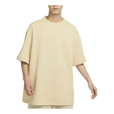 Nike Sportswear Circa Logo Tee 'gold' In Neutral