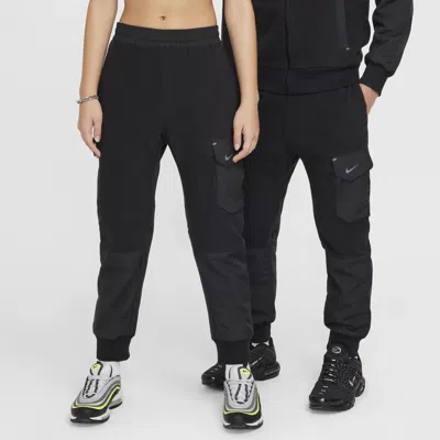 Nike Sportswear City Utility Easyon Big Kids' Therma-fit Winterized Pants In Black