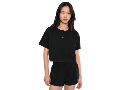 Nike Sportswear Classic Crop Short Sleeve T-shirts In Green