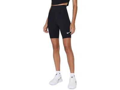 Nike Sportswear Classic High-rise 8 Shorts In Black
