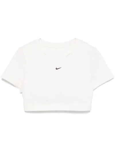 Nike Sportswear Classic Performance Top In Neutrals