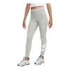 Nike Women's  Sportswear Classics High-waisted Graphic Leggings In Gray