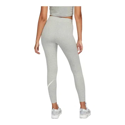 Nike Sportswear Classics Women's High-waisted Graphic Leggings In Gray