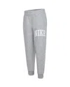 Nike Sportswear Club Little Kids Applique Fleece Pants In Dark Grey Heather