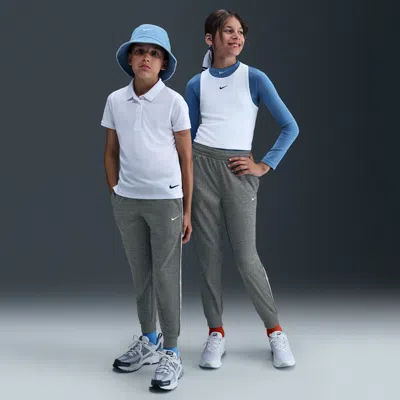 Nike Sportswear Club Big Kids' Dri-fit Jogger Pants In Gray