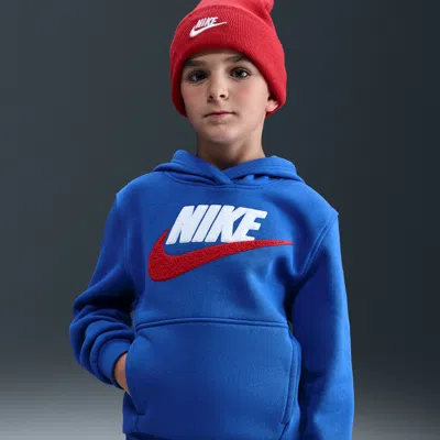 Nike Sportswear Club Big Kids' Fleece Hoodie In Blue