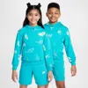 Nike Sportswear Club Big Kids' French Terry Hoodie In Green