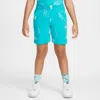 Nike Sportswear Club Big Kids' French Terry Shorts In Green