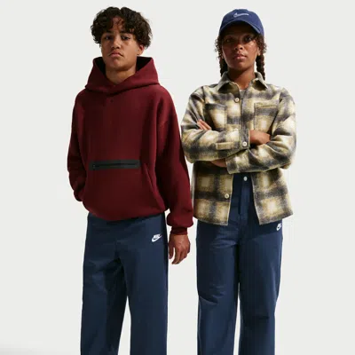 Nike Sportswear Club Big Kids' Woven Everyday Pants In Multi