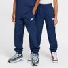 Nike Sportswear Club Big Kids' Woven Jogger Pants In Blue