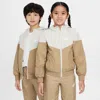 Nike Sportswear Club Big Kids' Woven Jogger Pants In Brown