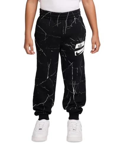 Nike Kids' Sportswear Club Boys' 8-20 Fleece Pants In Black