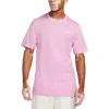 Nike Men's  Sportswear Club T-shirt In Pink Rise