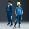 Nike Sportswear Club Fleece Big Kids' Cargo Pants In Blue