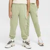 Nike Sportswear Club Fleece Big Kids' Cargo Pants In Oil Green/oil Green/white