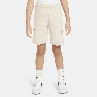 Nike Sportswear Club Fleece Big Kids' Cargo Shorts In Brown