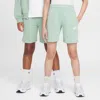 Nike Sportswear Club Fleece Big Kids' French Terry Shorts In Green