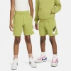 Nike Sportswear Club Fleece Big Kids' French Terry Shorts In Green