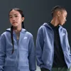Nike Sportswear Club Fleece Big Kids' Full-zip Hoodie In Blue