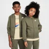 Nike Sportswear Club Fleece Big Kids' Full-zip Hoodie In Green