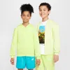 Nike Sportswear Club Fleece Big Kids' Full-zip Hoodie In Yellow