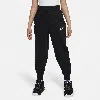 Nike Black Sportswear Phoenix Lounge Pants In Black