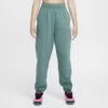 Nike Sportswear Club Fleece Big Kids' Loose Pants In Green