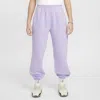 Nike Sportswear Club Fleece Big Kids' Loose Pants In Purple