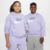Nike Sportswear Club Fleece Big Kids' Hoodie (extended Size) In White