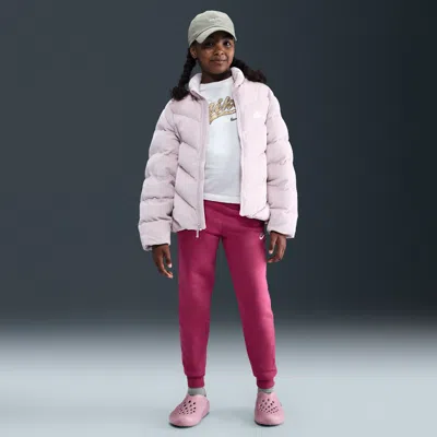 Nike Sportswear Club Fleece Big Kids' Jogger Pants In Pink