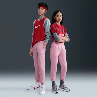 Nike Sportswear Club Fleece Big Kids' Jogger Pants In Pink