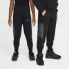 Nike Sportswear Club Fleece Big Kids' Jogger Pants In Black