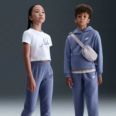 Nike Sportswear Club Fleece Big Kids' Jogger Pants In Blue