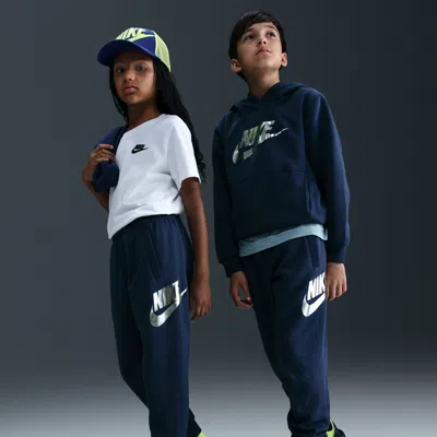 Nike Sportswear Club Fleece Big Kids' Jogger Pants In Blue