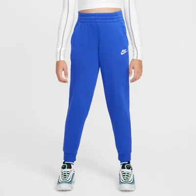 Nike Sportswear Club Fleece Big Kids' Jogger Pants In Blue