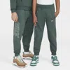 Nike Sportswear Club Fleece Big Kids' Jogger Pants In Green