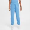 Nike Sportswear Club Fleece Big Kids' Loose Pants In Blue