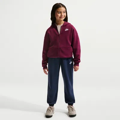 Nike Sportswear Club Fleece Big Kids' Loose Pants In Blue