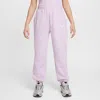 Nike Sportswear Club Fleece Big Kids' Loose Pants In Purple