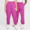 Nike Sportswear Club Fleece Big Kids' Loose Pants In Purple