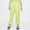 Nike Sportswear Club Fleece Big Kids' Loose Pants In Yellow