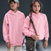 Nike Sportswear Club Fleece Big Kids' Oversized Pullover Hoodie In Pink