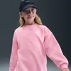 Nike Sportswear Club Fleece Big Kids' Oversized Sweatshirt In Pink