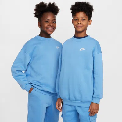 NIKE SPORTSWEAR CLUB FLEECE BIG KIDS' OVERSIZED SWEATSHIRT,1015663130