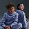 Nike Sportswear Club Fleece Big Kids' Pullover Hoodie In Blue