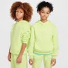 Nike Sportswear Club Fleece Big Kids' Pullover Hoodie In Yellow