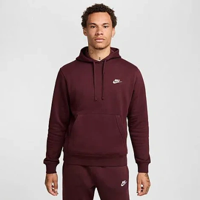 NIKE NIKE SPORTSWEAR CLUB FLEECE EMBROIDERED HOODIE SIZE MEDIUM