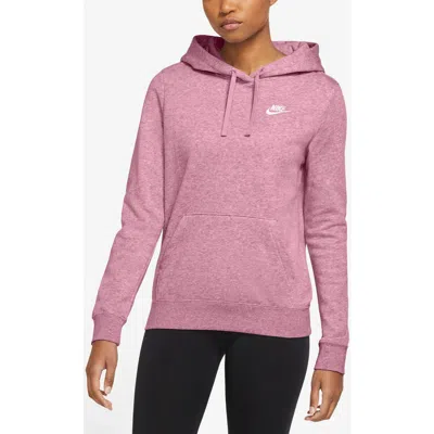 Nike Sportswear Club Fleece Hoodie In Pink