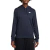 Nike Sportswear Club Fleece Hoodie In Obsidian/white